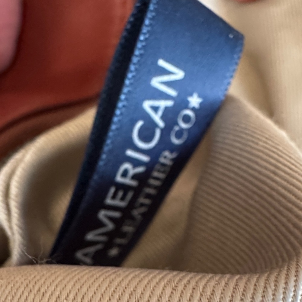 American Leather Co. Jordan Messenger Crossbody in the color Brandy - Picture 11 of 12